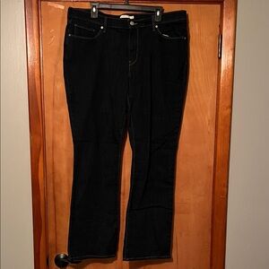 Black Women's Jeans - Classic Straight Leg